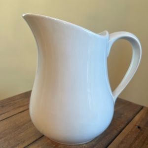 Gibson Elite white ceramic pitcher